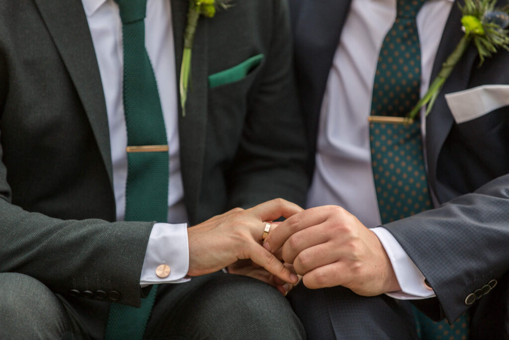 LGBTQIA+ friendly wedding photographer